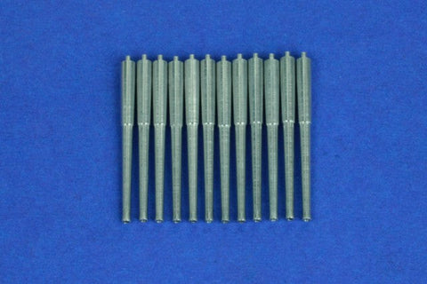 RBモデル 350L24 1/350 14インチ(360mm)/45口径砲、アメリカ海軍アリゾナ及びペンシルバニア主砲 12本入