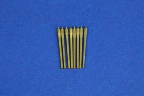 RBモデル 350L25 1/350 8インチ(203mm)/53口径砲、ザラ級重巡洋艦 ザラ、ポーラ、フィウメ、ゴリツィア主砲 8本入