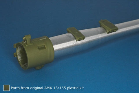 RBモデル 35B126 1/35 フランス AMX13/155自走榴弾砲 砲身 155mm L/33