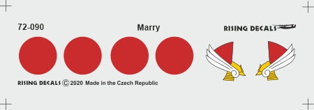 ライジングデカール 72-090 1/72 98式軽爆撃機 知られざる部隊 デカール (decals for 1 a/c)