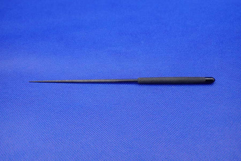 シモムラアレック AL-K115 錆に強い黒コート丸ヤスリ 先端0.5ミリ超先細丸BCF