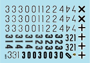 スターデカール 35-916 1/35 SS第503重戦車大隊第3中隊のタイガーI #3 クルスク1943