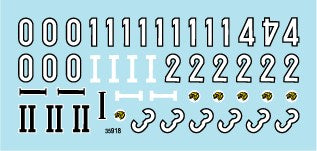 スターデカール 35-918 1/35 SS第503重戦車大隊のタイガーI #1 1942-1943 冬季