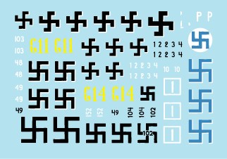 スターデカール 35-925 1/35 フィンランド戦車 イン WWII # 2 T-28中戦車 1938年型,1940年型
