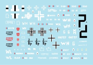 スターデカール 35-926 1/35 ルノーUE 牽引車 フランス軍/ドイツ軍 マーキング