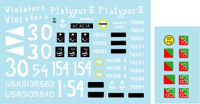 スターデカール 35-953 1/35 オーストラリア車両 LVT-4,M19 ダイアモンド戦車運搬車