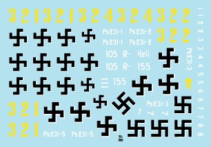 スターデカール 35-956 1/35 フィンランド軍戦車 イン WWII # 1 T-34 1941年型, T-34 1943年型,BA-20M装甲車