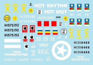 スターデカール 35-962 1/35 M19 ダイアモンド 戦車運搬車 # 2 イギリス,自由ポーランド軍 イン イタリア