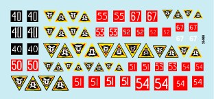 スターデカール 35-969 1/35 イギリス 第79機甲師団「ホバーツファニー」 所属全部隊標識マーキング 北西ヨーロッパ #1