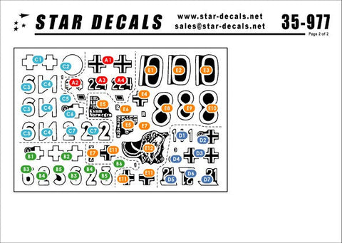 スターデカール 35-977 1/35 ジャーマンタンクス イン ノルウェー