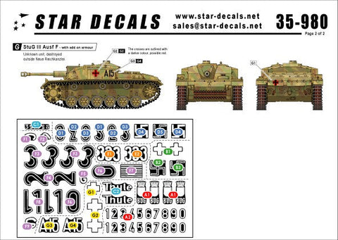 スターデカール 35-980 1/35 ベルリン #2 ベルリン市内の戦車・市電