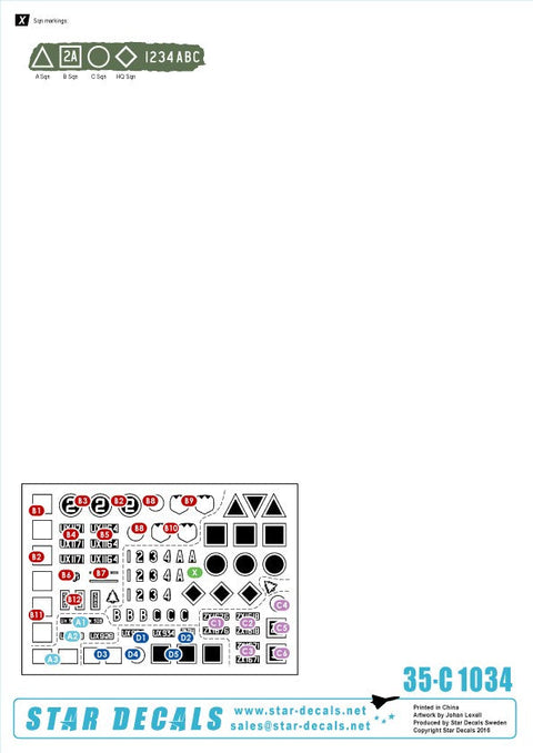 スターデカール 35-C1034 1/35 インド・パキスタン戦争'1971