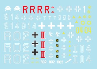 スターデカール 35-C1036 1/35 指揮戦車 #1 I・II号指揮戦車