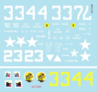 スターデカール 35-C1048 1/35 アメリカ 第6機甲師団 M4A3E8 イージーエイト HVSS シャーマン