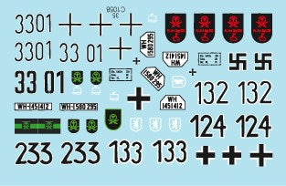 スターデカール 35-C1058 1/35 クールラント#1 タイガー・ハーフトラック