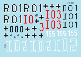 スターデカール 35-C1061 1/35 指揮戦車 #5 パンサーD型・A指揮戦車