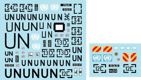 スターデカール 35-C1066 1/35 バルカン半島の平和維持部隊 #6 FV 432 国際連合保護軍 イン ボスニア