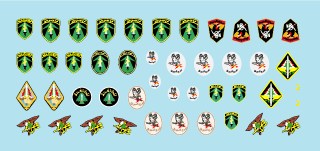 スターデカール 35-C1113 1/35 レバノンの戦車と装甲車両6