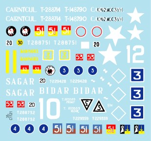 スターデカール 35-C1121 1/35 シャーマン イン ビルマ