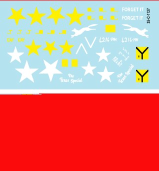 スターデカール 35-C1127 1/35 アメリカ 北アフリカ'42-43 M4A1シャーマン, M7 プリースト, M2 ハーフトラック 37mm 自走対空砲型