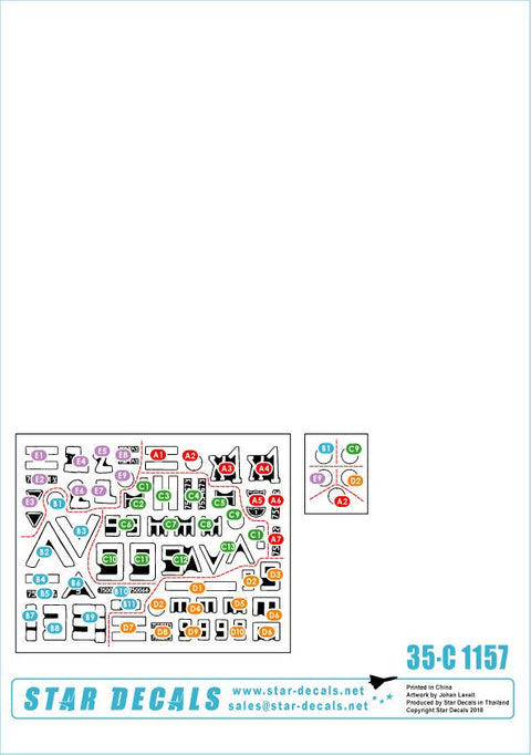 スターデカール 35-C1157 1/35 イスラエル M113ゼルダ イン レバノン1982