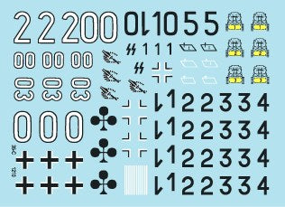 スターデカール 35-C1210 1/35 WWII ドイツ イタリア戦線のドイツ戦車#10 III号突撃砲G型 タイガーI後期型 ナースホルン