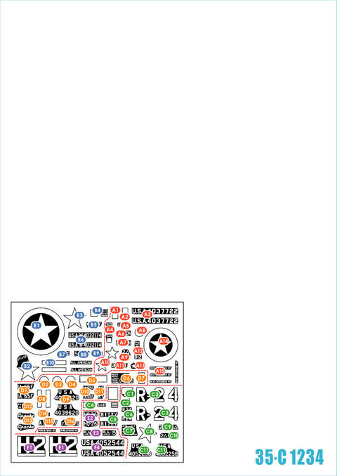 スターデカール 35-C1234 1/35 WWII アメリカ M7プリースト/M8自走榴弾砲75周年スペシャル フランス ノルマンディー1944年