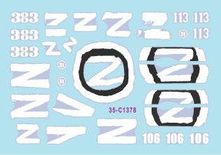 スターデカール 35-C1378 1/35 ウクライナの戦争#7 ドネツク共和国、ルガンスク共和国のBMP-1歩兵戦闘車 2022年