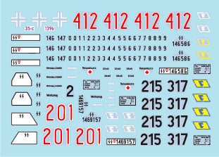 スターデカール 35-C1396 1/35 ドイツ 第10SS装甲師団 フルンツベルク#1 Sd.Kfz.250アルテ SdKfz 250・1, SdKfz 250・3, SdKfz 250・9