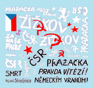 スターデカール 35-C1414 1/35 38(t)駆逐戦車ヘッツァー プラハ蜂起 1945 #1