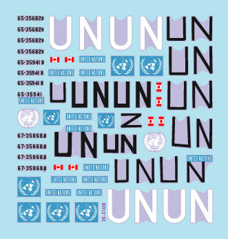 スターデカール 35-C1418 1/35 キプロス 1974 # 3カナダの平和維持軍M113A1 と M113 リンクス1974 年夏のトルコ侵攻