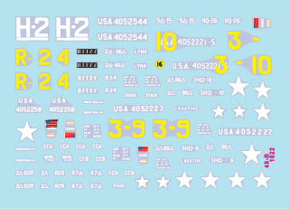 スターデカール 48-B1022 1/48 WWII アメリカ ノルマンディー上陸作戦/フランスのM8自走榴弾砲(1944年)