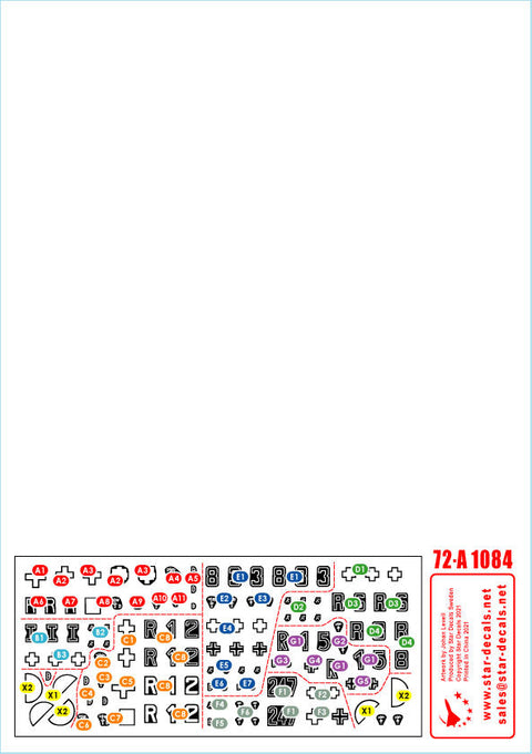 スターデカール 72-A1084 1/72 パンツァーインデザート#1 I号戦車A型