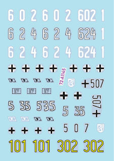 スターデカール 72-A1145 1/72 ドイツ 第10SS装甲師団 フルンツベルク#3 IV号戦車H型 ・ JとパンサーA ・ G型
