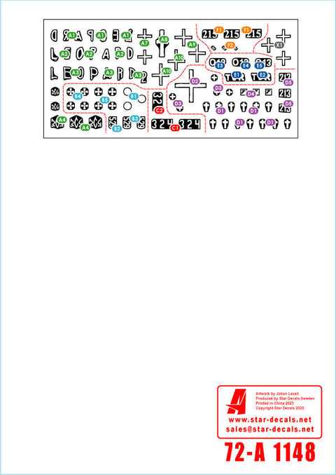 スターデカール 72-A1148 1/72 ウクライナの戦争#10 ウクライナ軍の旧型戦闘車輌 T-62M・BTR-60BP・BMP-1