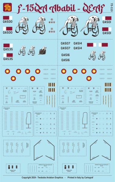 トゥーボブス 72-113 1/72 F-15QA アバビル QEAF