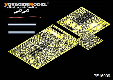 ボイジャーモデル PE16009 1/16 WWIIドイツ タイガーI 中期型 基本セット(トランぺッター/タミヤ用)