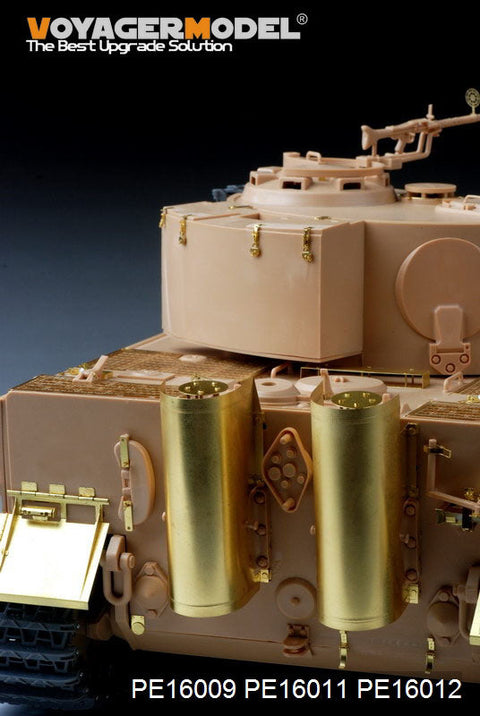 ボイジャーモデル PE16009 1/16 WWIIドイツ タイガーI 中期型 基本セット(トランぺッター/タミヤ用)