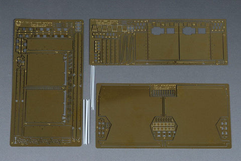 ボイジャーモデル PE16015 1/16 WWIIドイツ タイガーI 初期型 マッドフラップ・排気管カバー セット(タミヤ用)