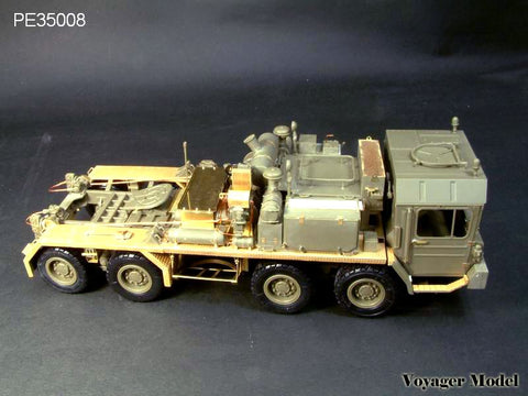 ボイジャーモデル PE35008 1/35 現用ドイツ SLT-56 フランチェスカ戦車運搬車 エッチングセット(トランぺッター00203用)