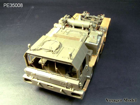 ボイジャーモデル PE35008 1/35 現用ドイツ SLT-56 フランチェスカ戦車運搬車 エッチングセット(トランぺッター00203用)