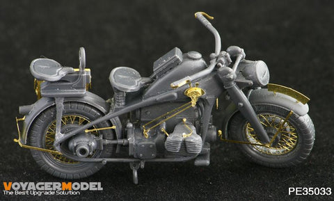 ボイジャーモデル PE35033 1/35 ツェンダップ オートバイ エッチングセット(タミヤ35017/35283用)