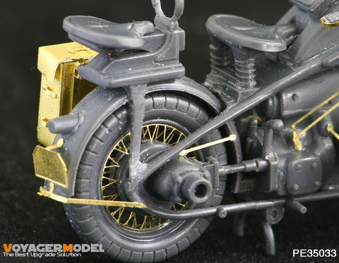 ボイジャーモデル PE35033 1/35 ツェンダップ オートバイ エッチングセット(タミヤ35017/35283用)