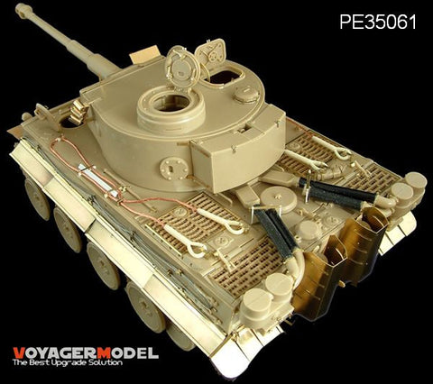 ボイジャーモデル PE35061 1/35 WWIIドイツ タイガーI極初期型アフリカ戦線 エッチングセット(タミヤ35227用)