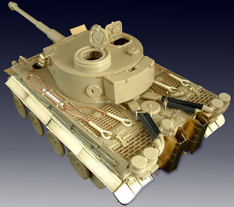 ボイジャーモデル PE35061 1/35 WWIIドイツ タイガーI極初期型アフリカ戦線 エッチングセット(タミヤ35227用)