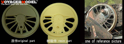 ボイジャーモデル PE35097 1/35 WWIIドイツ BR52機関車 動輪/除煙板 エッチングセット(トランぺッター00210用)