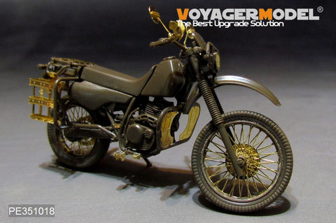 ボイジャーモデル PE351018 1/35 陸上自衛隊 軍用 オートバイ アップグレードセット(タミヤ 35245用)