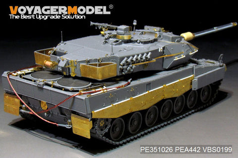 ボイジャーモデル PE351026 1/35 現用 ドイツ連邦軍 レオパルト 2A6 ベーシックセット(ボーダー BT-002用)