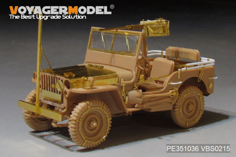ボイジャーモデル PE351036 1/35 WWII U.S. ジープ ウィリス MB アップグレードセット(モンモデル VS-011用)