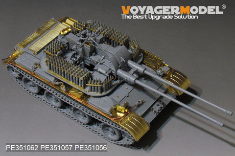 ボイジャーモデル PE351062 1/35 ソビエト ZSU-57-2 SPAAG 砲塔内 アップグレードセット (タコム2058用)